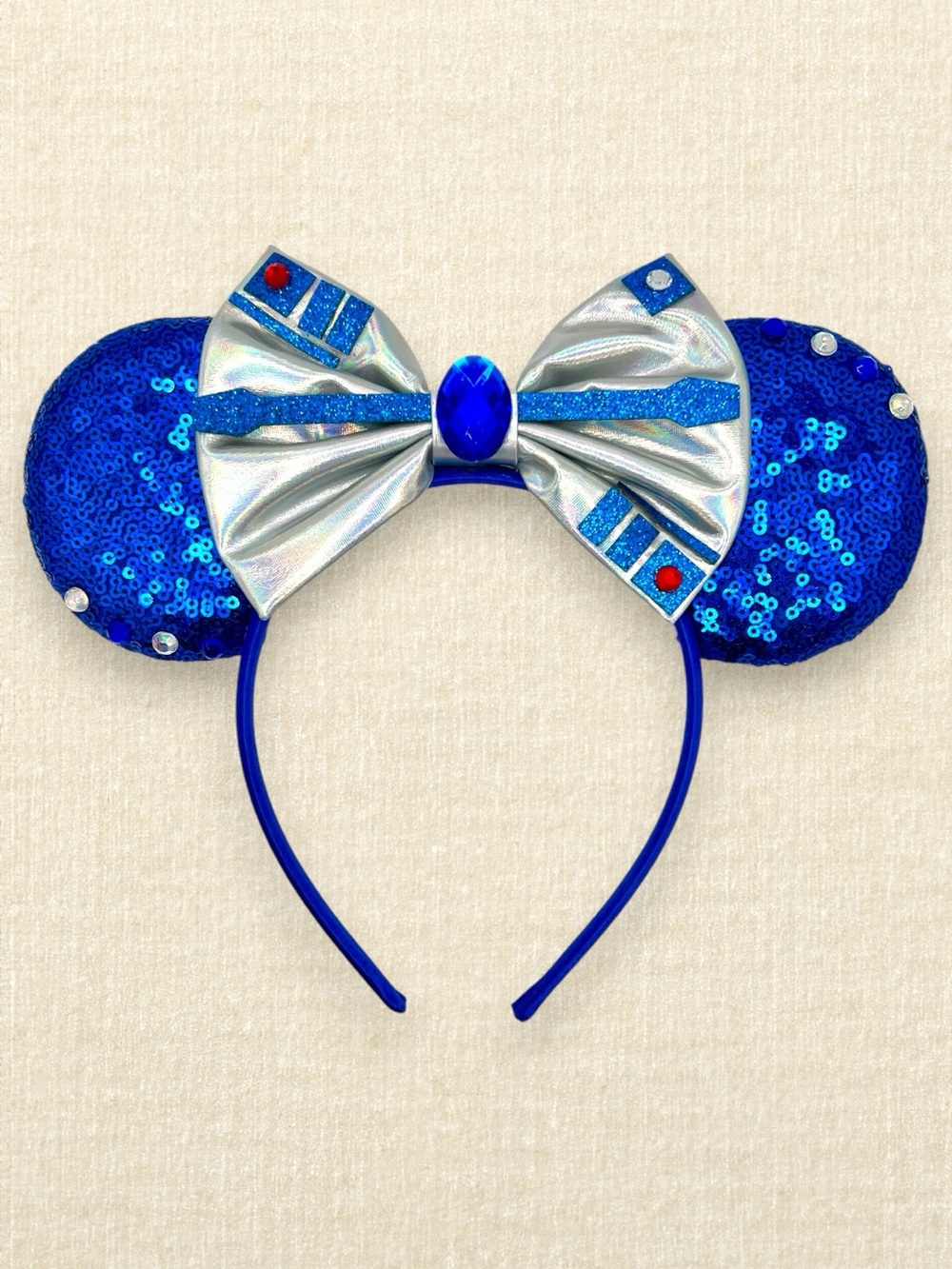 R2-D2 Star Wars Droid Minnie Ears | Disney-Inspired Mouse Ears